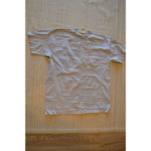 Vintage Union Made Teamsters Pocket T-Shirt XL Gray Made in USA Single Stitch